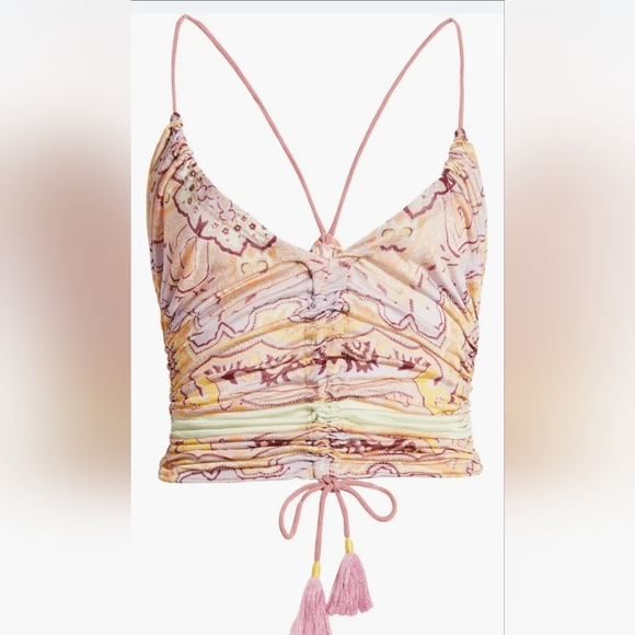 Free People Cocktail Queen Crop Tank size medium - Picture 3 of 6